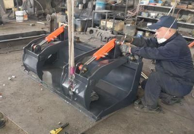 Skid Steer Attachment Grapple Bucket