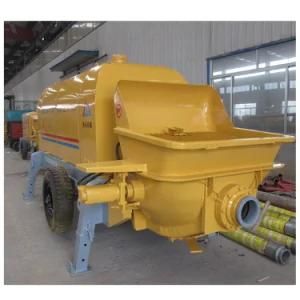 Electric Driven Small Concrete Stationary Pumpcrete Hbts60-13-90