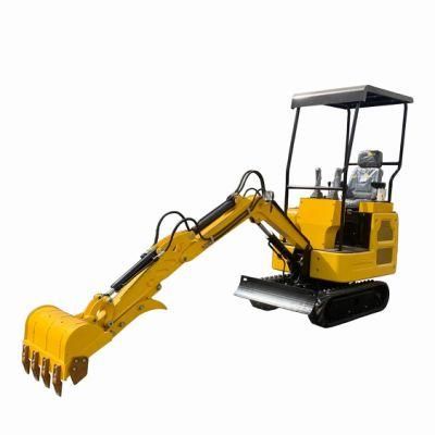 CE/EPA/Euro 5 Cheap Price Chinese Mini Excavator Small Infront Digger Crawler Excavator 1.5 Ton 1ton 2 Ton New Bagger for Sale
