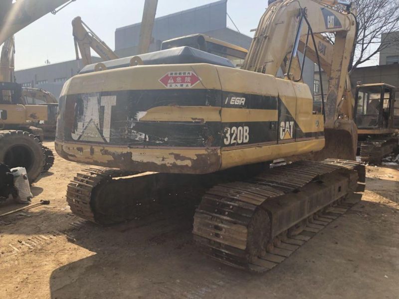 Japan Origin Used Caterpillar 20t Original Color Cat 320b 320bl 320A Crawler Excavator