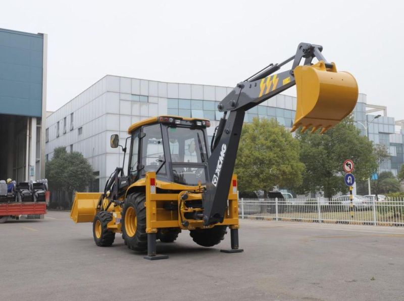 XCMG Manufacturer 2.5ton Backhoe Excavator Wheel Loader Xc870HK Chinese Small Mini 4X4 Tractor Backhoe Loaders for Sale