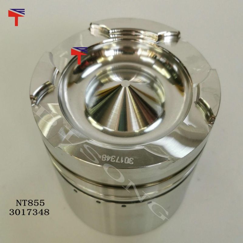 High-Performance Diesel Engine Engineering Machinery Parts Piston 3017348 for Engine Parts Nt855 Generator Set