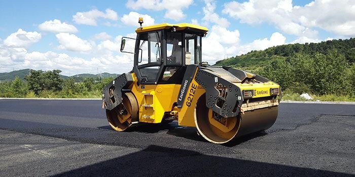 LG Ride on Single/ Tandem/Double Drum Roller Fully Hydraulic Asphalt Vibratory Compactor Road Roller Price 6212e/6213e/6214e