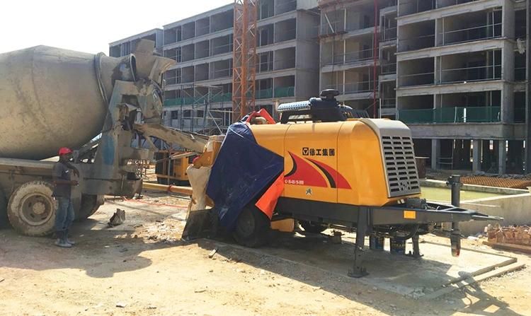 XCMG Official Manufacturer Mobile Trailer Mounted Concrete Pump Truck Hbt9018K Vehicle-Mounted Pump