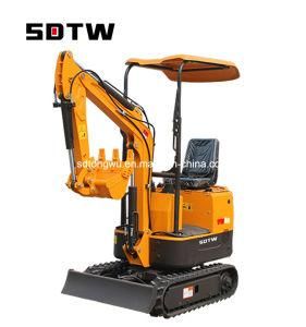 Hot Sale 2018 900kg 0.9t 0.9 T Excavator Producer