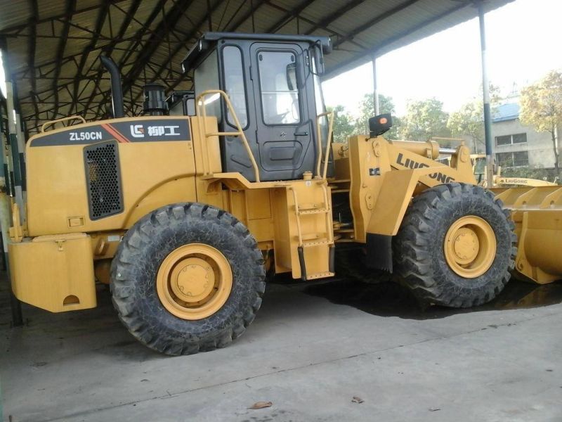 Liugong 5 Ton Hydraulic Front End Wheel Loader (Zl50cn)
