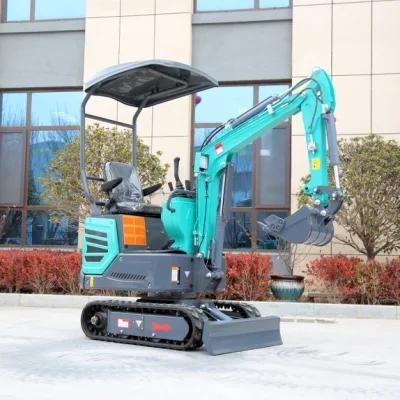 1000 Kg 1.0 Ton Small Garden Digging Machine/Hydraulic Pump Micro Digger Excavators