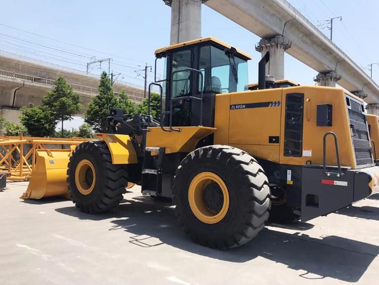 Construction Machinery in Factory Price Earthmoving 5 Ton 3 Cubic Meter Wheel Loader Zl50gn for Sale