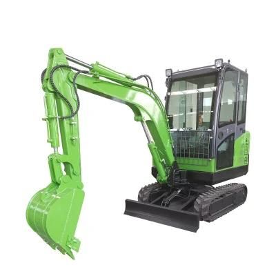 2.6t Crawler Excavator Long Boom Rubber Crawler Excavator Machine Manufacturer