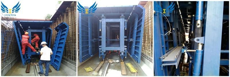 Lianggong Customized Underground Concrete Pipe Gallery Mould Construction Formwork