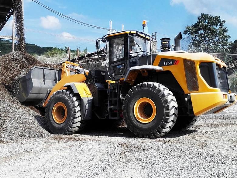 8 Ton Small Hydraulic Wheel Loader Clg886h for Sale