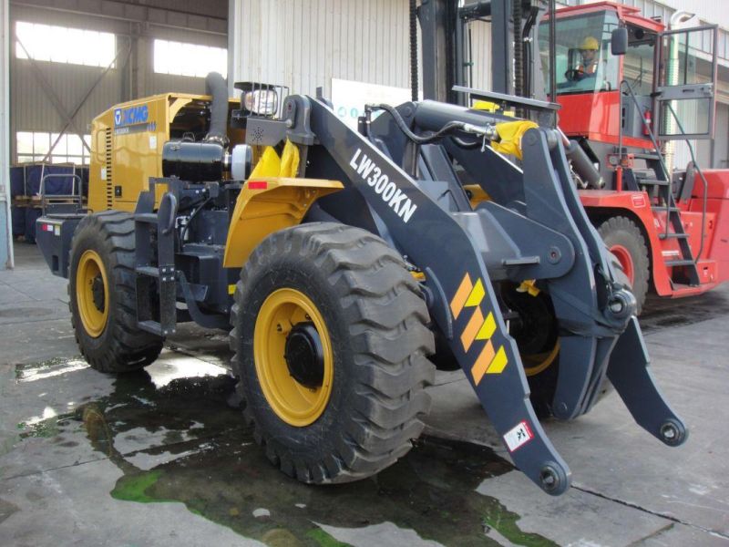 3 Ton Mini Wheel Loader Lw300kn Front End Loader in Algeria