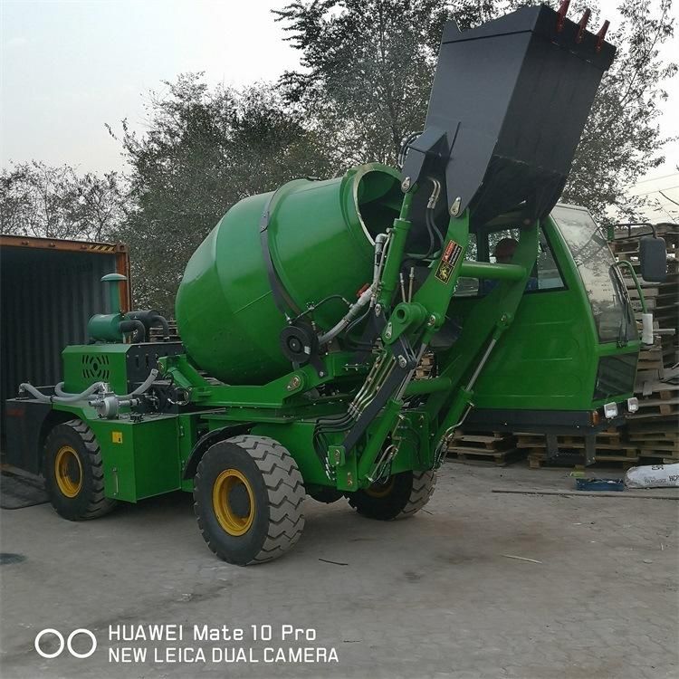 Luzun Jbc12 Small Self-Loading Concrete Mixer with 1.2cbm