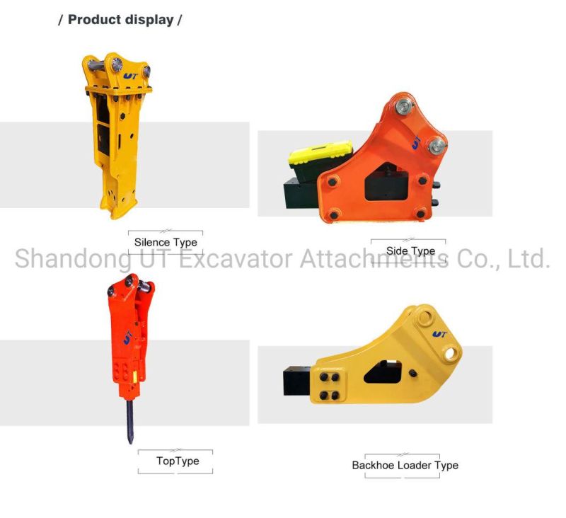 Hydraulic Hammer Mini Excavator Attachment Hammer Mill for Sale