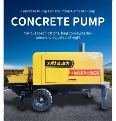 Sy Hbt6013c-5 65m3/H Construction Equipment Electric Concrete Trailer Pump for Sale Price
