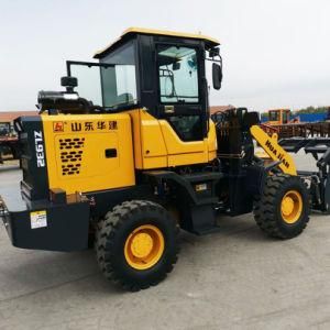 1.8ton Factory Supply Drive Tractor Front End Wheel Loader for Small Project
