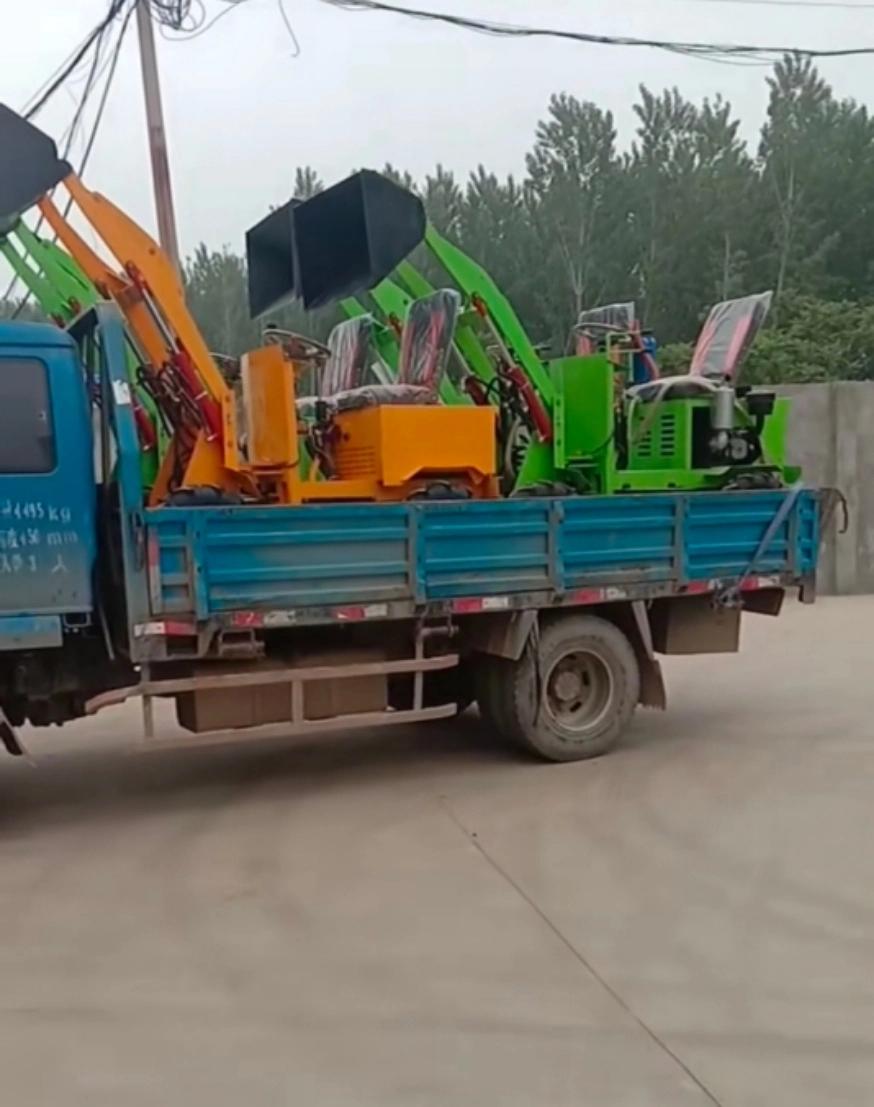 Factory Electric Loader 500kg Small Front Loader Cabina Cargador Frontal Sldg Loader Price