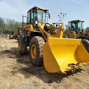 Made in China Used Sdlg LG956L 5 Ton Front Discharge Loader