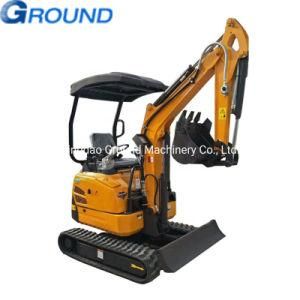 Cheap Price 0.8ton Mini Crawler Excavator with bucket, auger, hammer