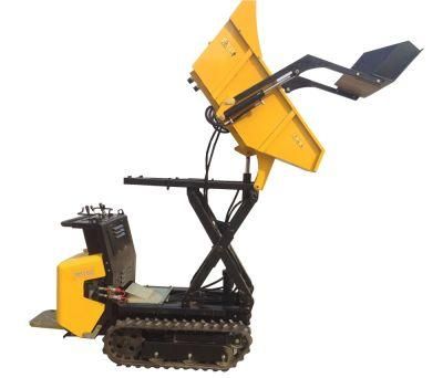 Hot Sale Rubber Track Self-Loading Mini Dumper Mmt60