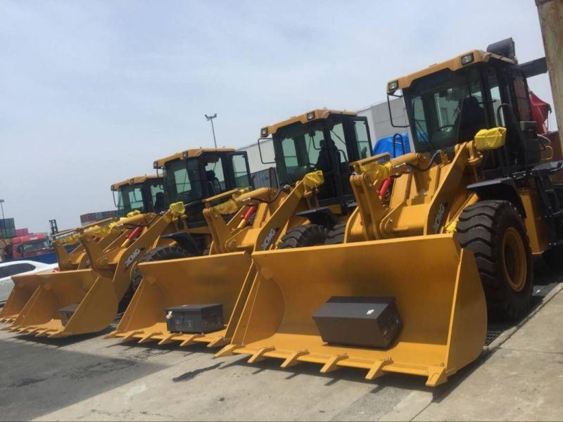 Official 3 Tons Front Wheel Loader Zl30g with Cummins Engine