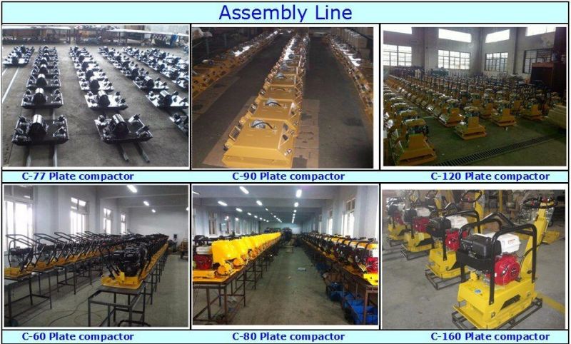 C-80 Foldable Handle Plate Compactor Machines