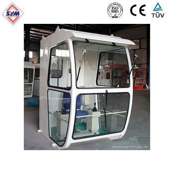 China Tower Crane Cabins with Chair and Controller Joyctick