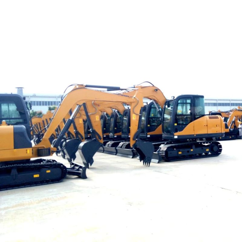 Shanghai Xe75da Xe75D 7.5 Ton Small Hydraulic Crawler Excavator in Dubai