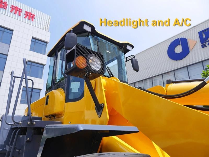 Weifang Zl50 5ton Front Loader with with Cat Engine