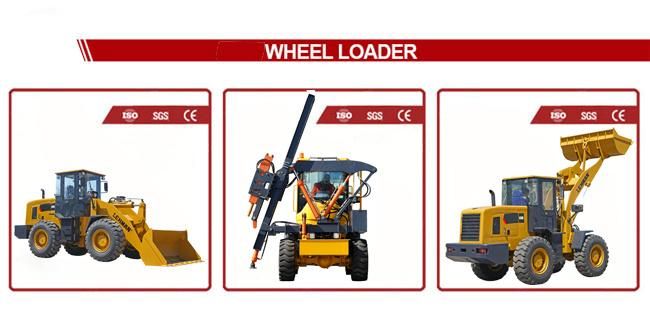 Small Front End Wheel Loader with Quick Hitch