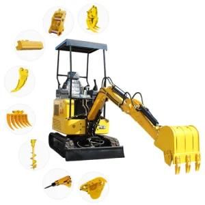 Japan 1.8 Ton Towable Chinese New Cheap Mini Excavator Prices with Famous Engine