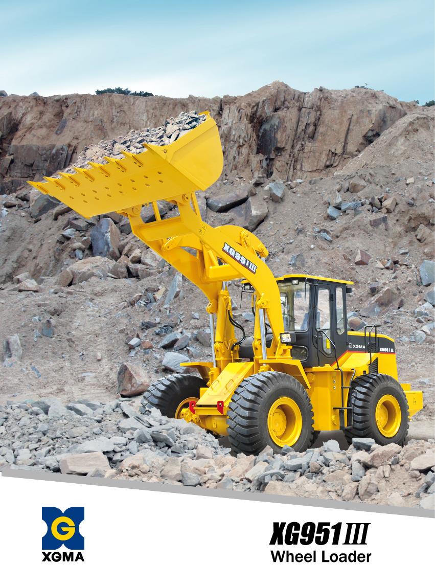 New 5 Ton Xgma Wheel Loader with Cheapest Price Xg951h