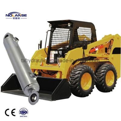 Telescopic Hydraulic Piston Cylinders Double Acting for Wheel Loaders Spare Parts