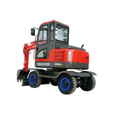 Best Mini Wheel Excavator for Sale