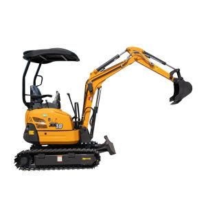 High Quality Rhinoceros Xn18 Internal Combustion Drive 2.3km/H Mini Crawler New Excavator