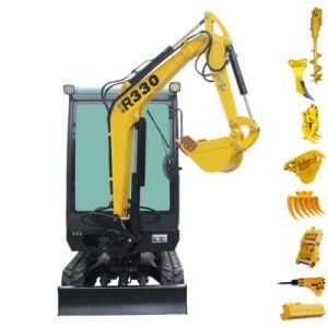 Rippa Original Chinese Mini Excavator 2 Ton 2.2 Ton for Sale