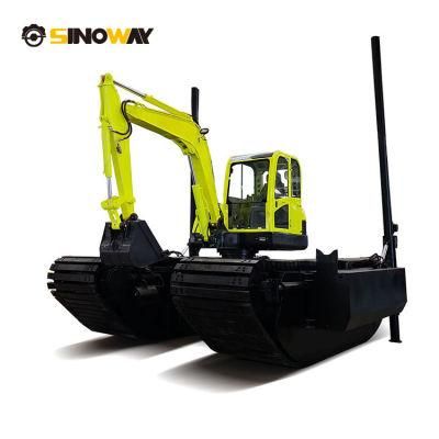 Amphibious Excavator Manufacturers 15 Ton Mini Dredge Excavator for Sale