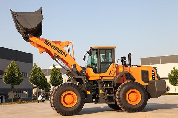 Chinese Ensign 5t Wheel Loader Yx656 with Ce Approved and European Technology