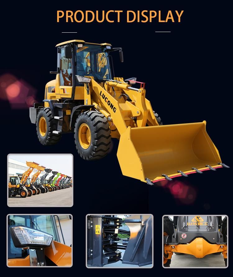Lugong Municiple/Agriculture/Construction/Livestock Equipment Hot Sale Front End Compact Wheel Loader 2.2t LG939