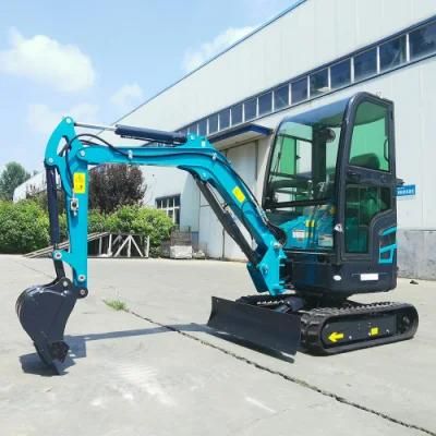 New Excavator Price 0.8 Ton 1 Ton 2 Ton 3 Ton 6 Ton Digging Hydraulic Small Micro Digger Prices Mini Excavator for Sale