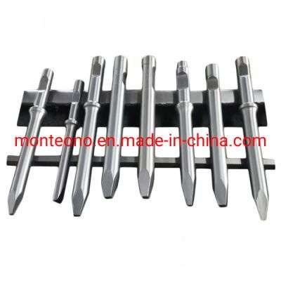 Jthb150/Jthb310/Jthb350 Rock Chisel Wedge Conical Blunt Moil Point Chisel for Hydraulic Breaker of Komats Excavator