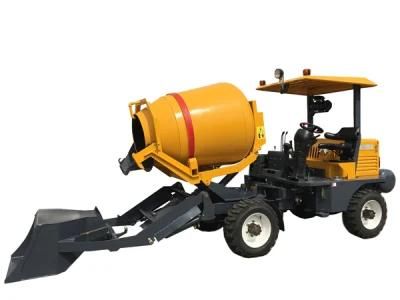 Hot Sell Topall Brand SD1000m Self Loading Concrete Mixer with Easy Operation