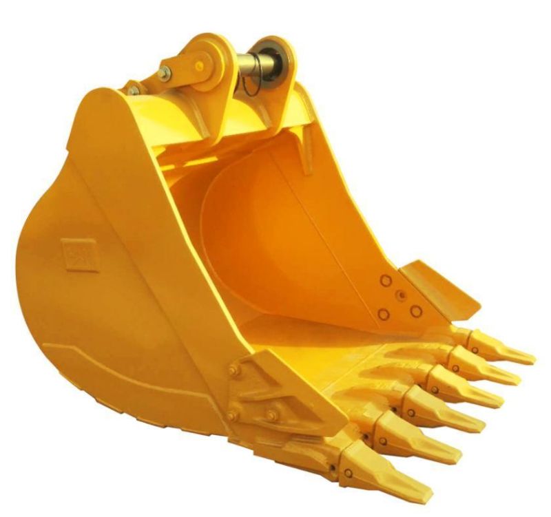 Engineering Machinery Excavator Bucket for Rock/ Heavy Duty Type