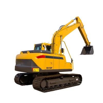 New 0.48m3 Bucket Crawler 12 Ton Hydraulic Excavator (E6125F)