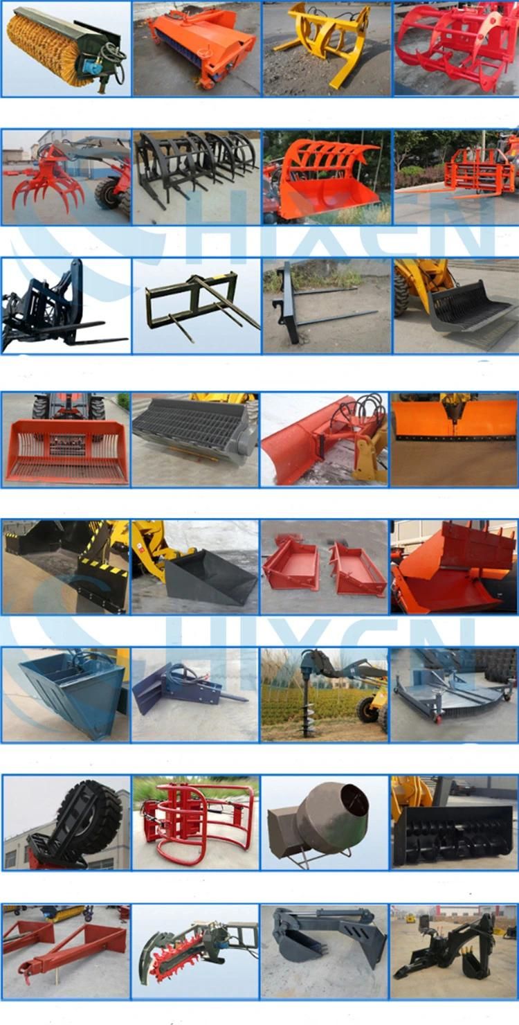 Wheel Loader Telescopic Mini Loader for Sale Long Boom Loader