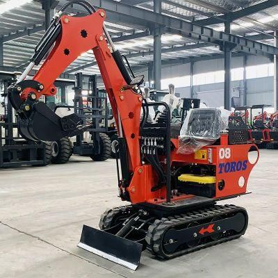Chinese 800kg Mini Excavator for Sale Factory Supply New Type Hydraulic Mini Excavator Prices Cheap Worth Purchasing