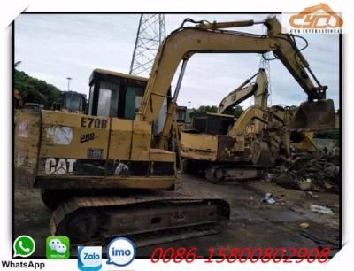 Used Mini Excavator Caterpillar E70b / Cat E70b, Used Cat Small Excavator Cat E70 Excavator Cat E70 Digger Excavator