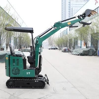 Hot Sale Small Excavators Mini Digger 1.5 Ton with Nice Price