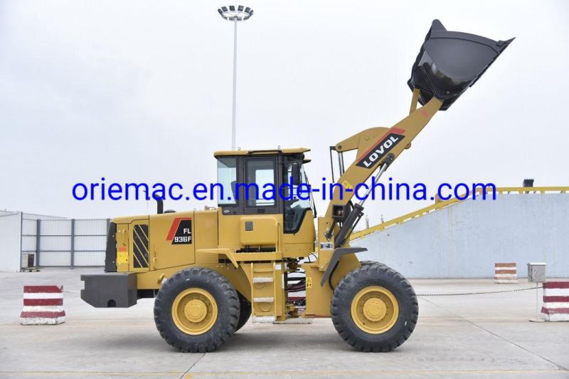 Lovol 2cbm 3ton Bucket Wheel Loader FL936h Front Loader for Sale