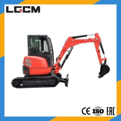 Lgcm Hot Sale Mini Excavator High Quality in China New Color